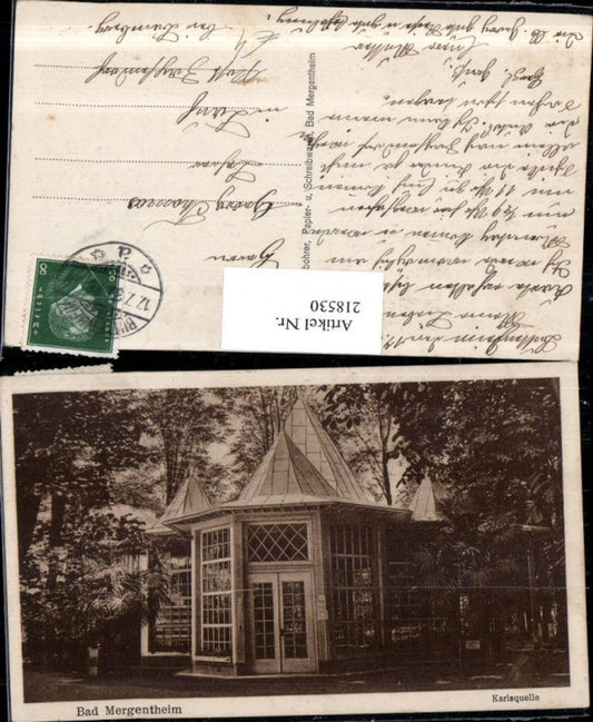 218530, Bad Mergentheim Karlsquelle spring