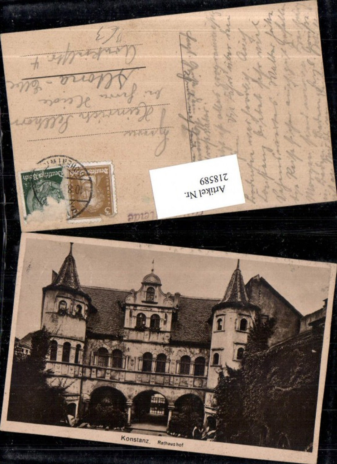 218589,Konstanz Rathaus Hof