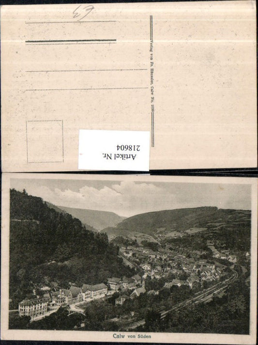 218604, Calw from the south, total view