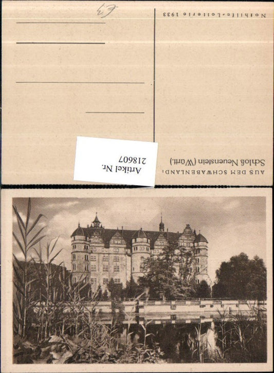 218607, Neuenstein Castle
