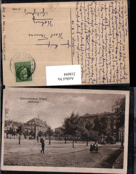 218694,Kaiserslautern Pfalz Marktplatz Platz