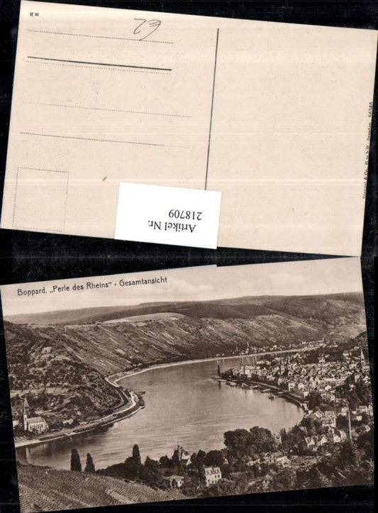 218709,Boppard Totale Perle des Rheins