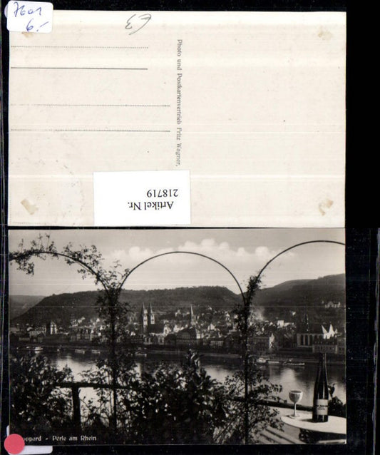 218719,Boppard Teilansicht Perle am Rhein