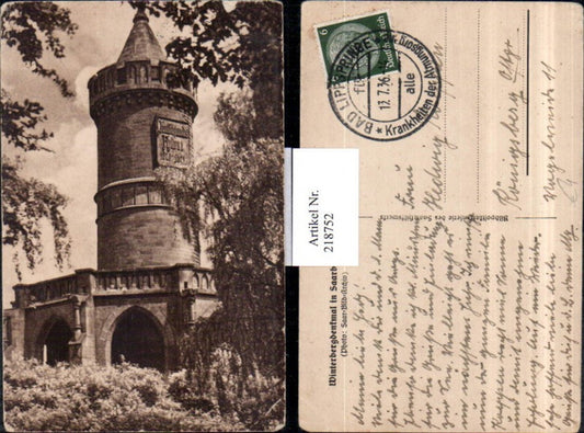 218752,Saarbrücken Winterbergdenkmal Denkmal