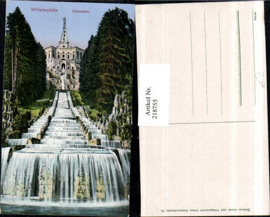 218755,Kassel Wilhelmshöhe Cascaden Wasserfall