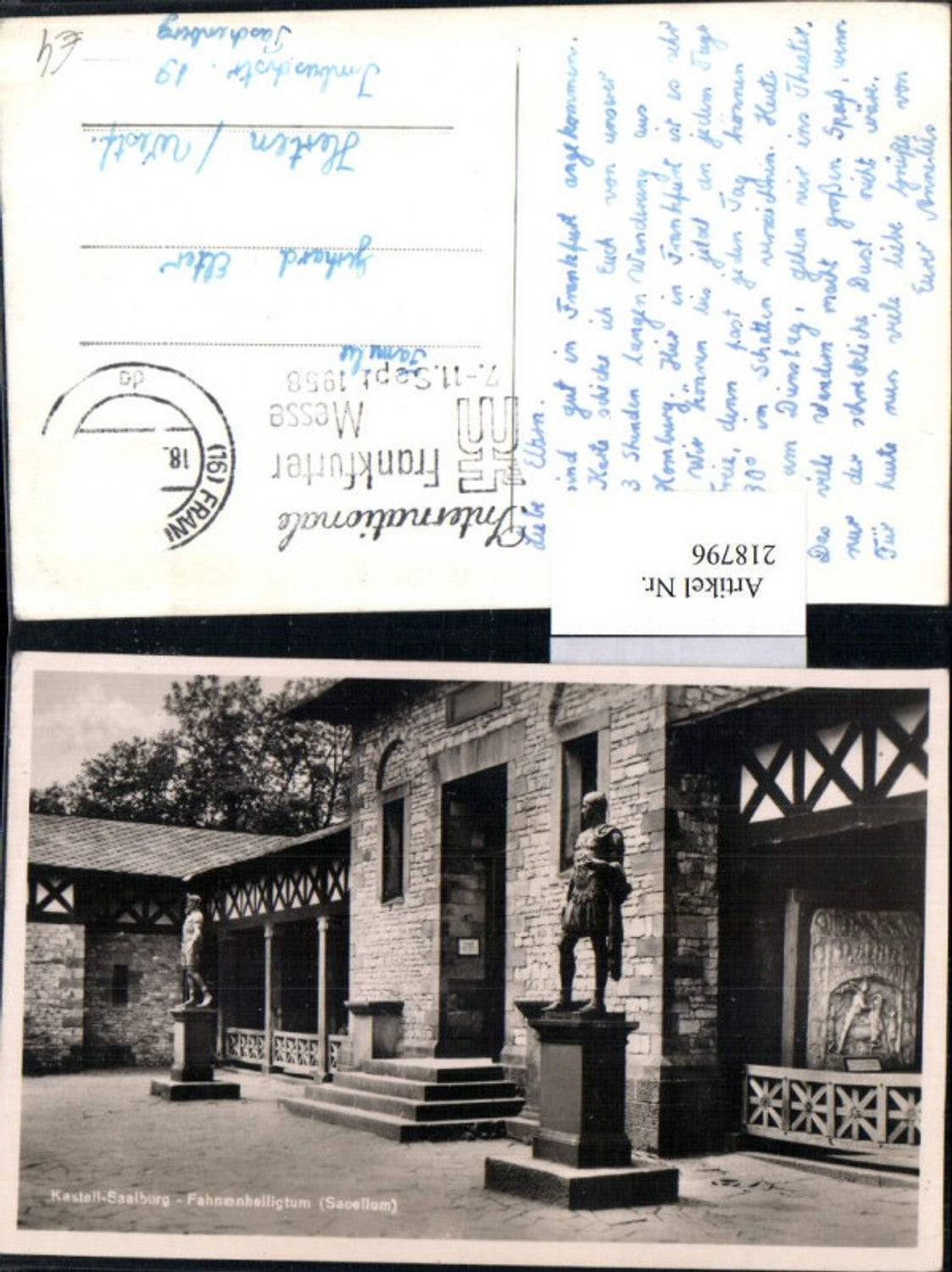 218796,Kastell-Saalburg Fahnenheiligtum Sacelium