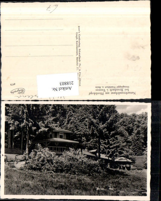 218803,Naturfreundehaus am Pferdskopf b. Brombach i. Taunus