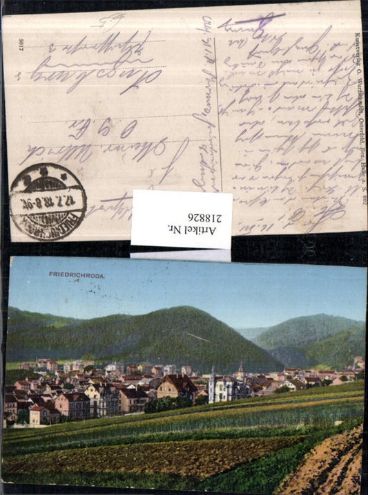 218826,Friedrichroda Teilansicht