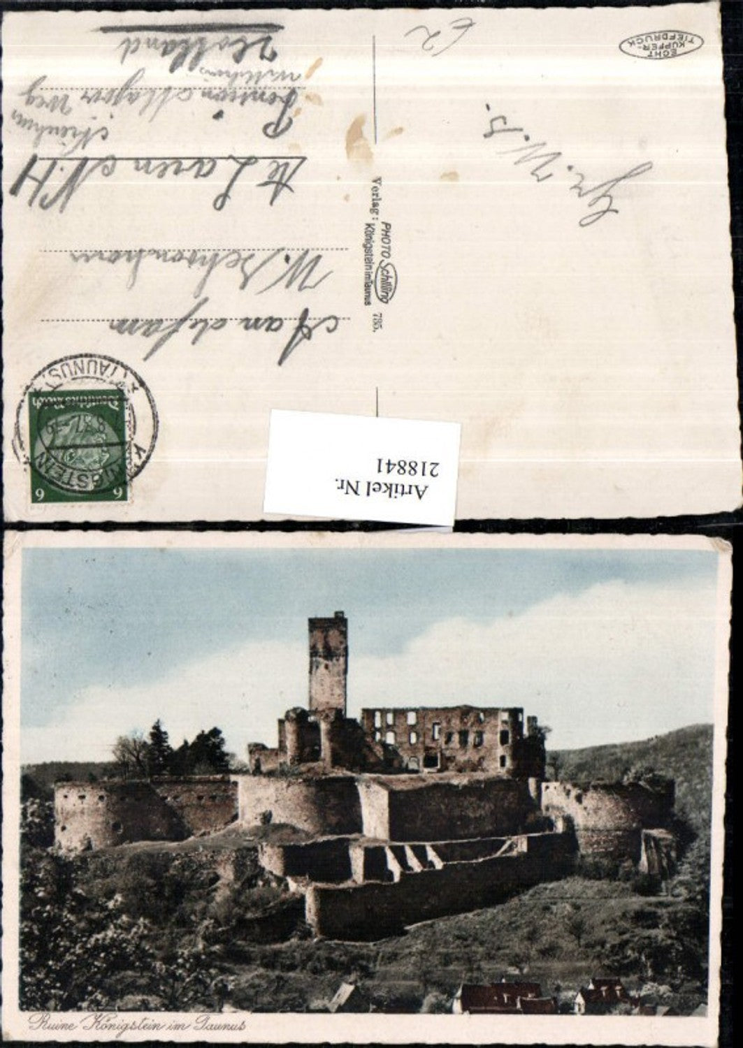 218841,Ruine Königstein im Taunus
