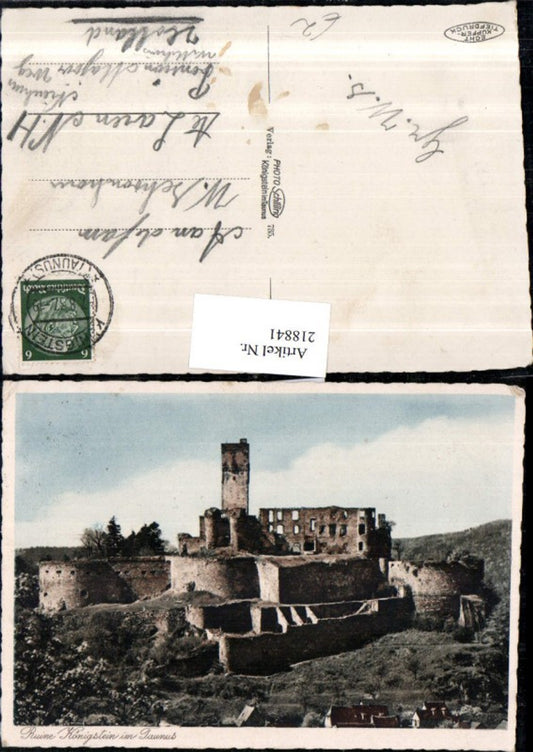 218841,Ruine Königstein im Taunus