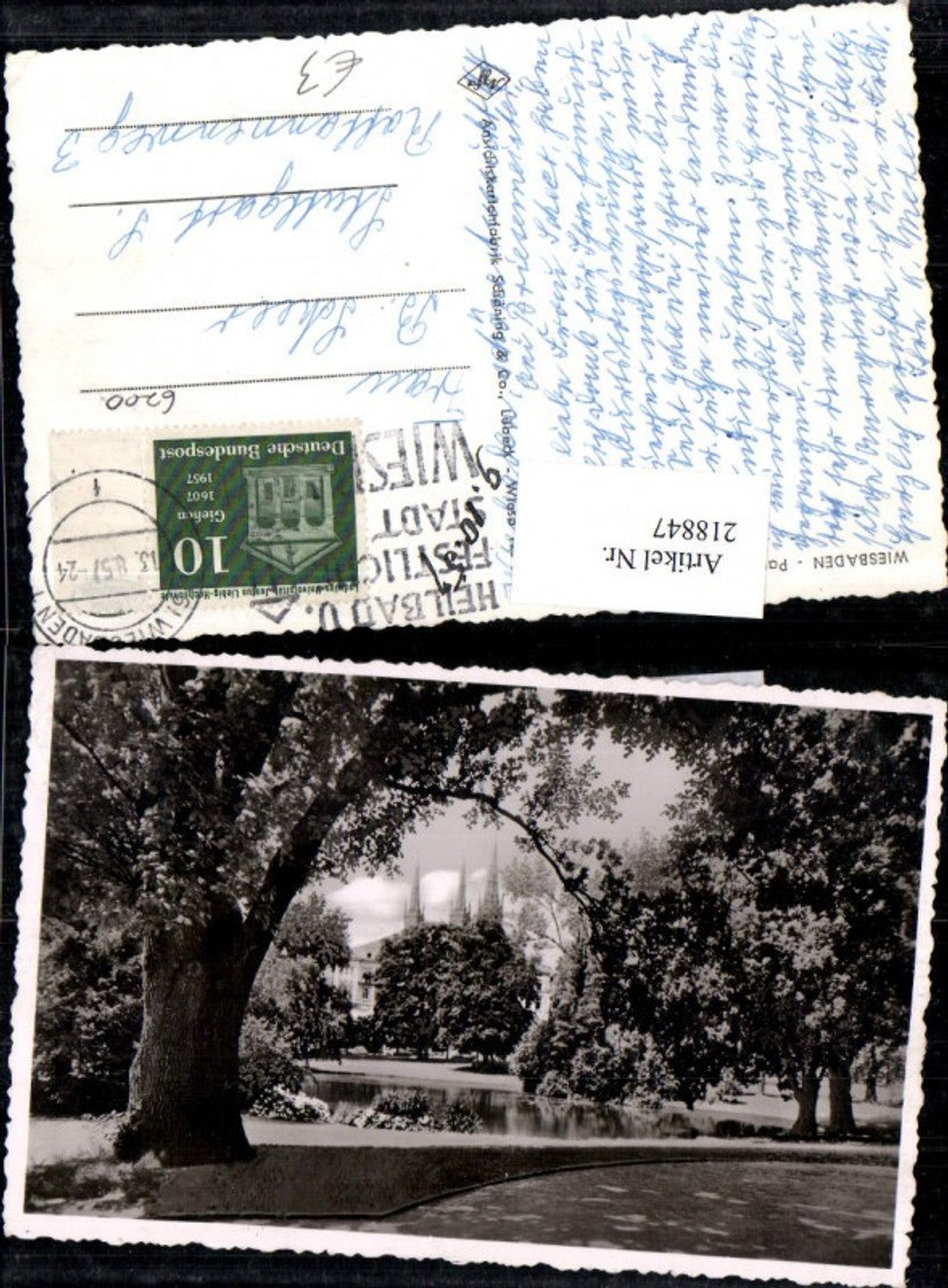 218847,Wiesbaden Partie im Kurpark