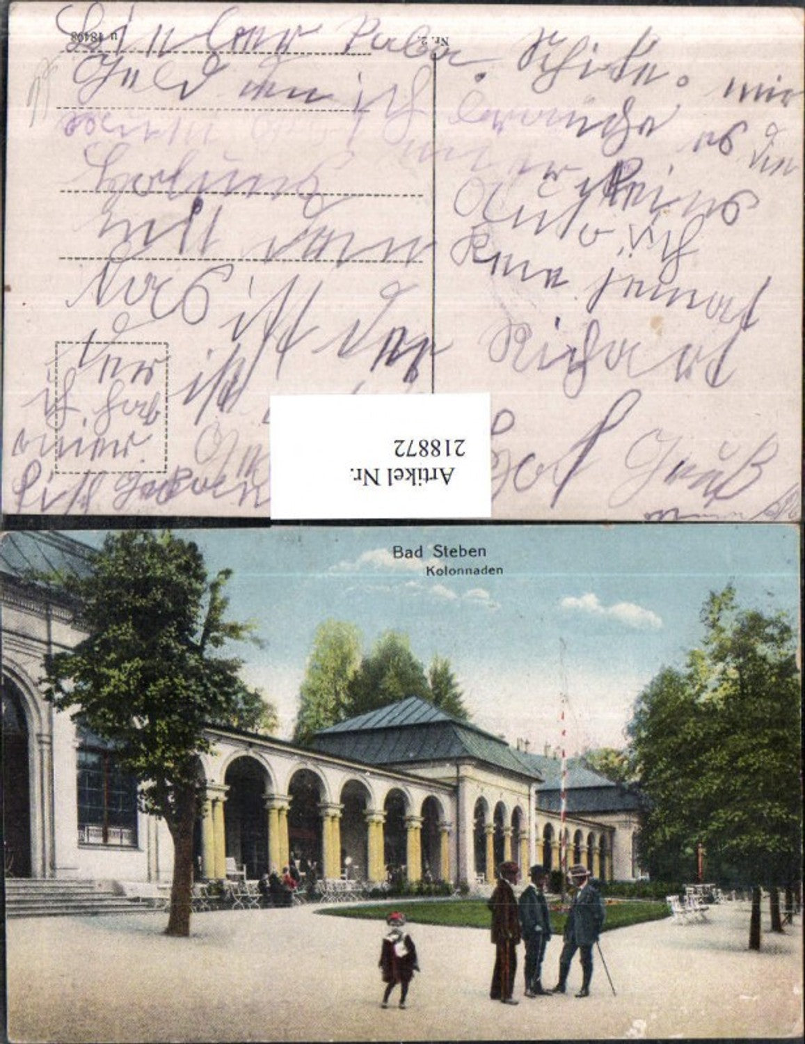 218872, Bad Steben Colonnades