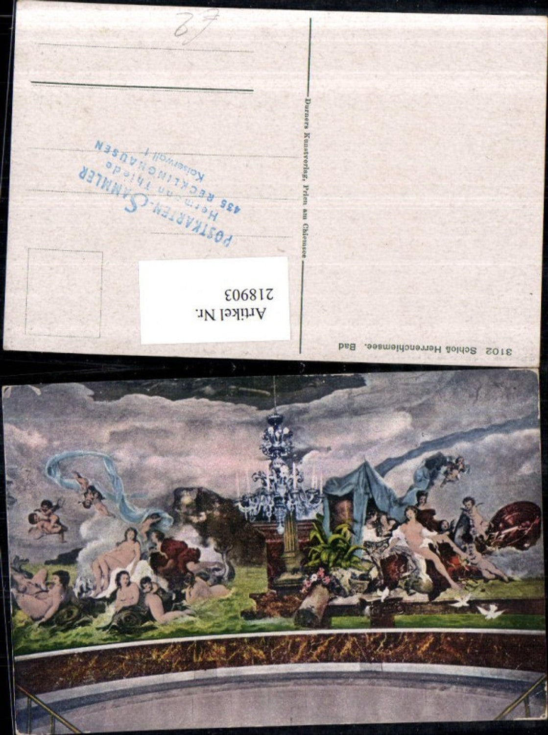 218903,Schloss Herrenchiemsee Bad Innenansicht