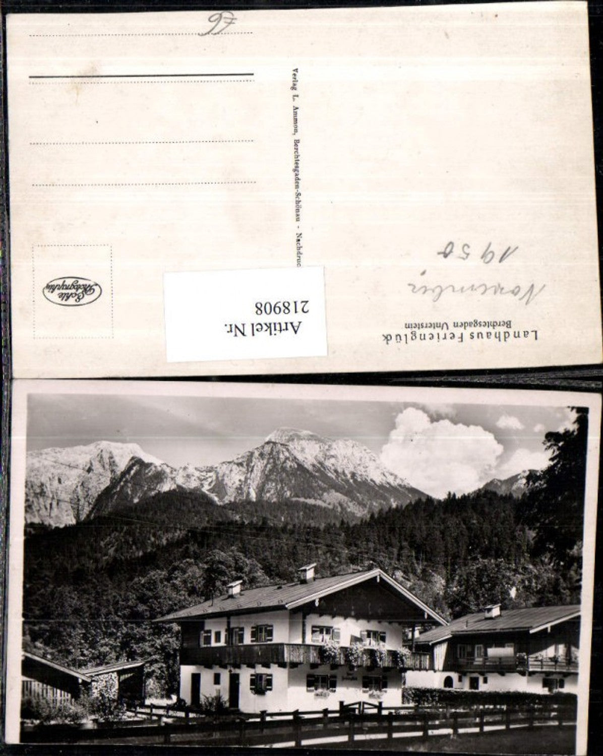218908,Landhaus Ferienglück in Berchtesgaden Unterstein