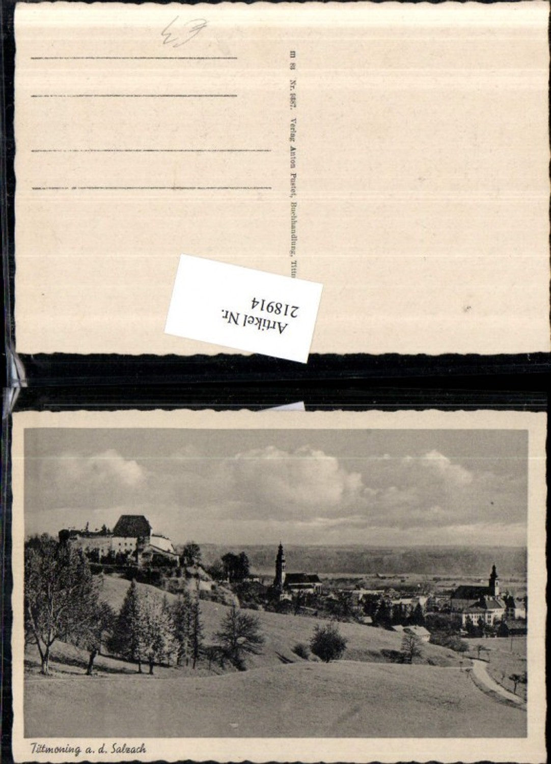 218914, Tittmoning on the Salzach River, partial view