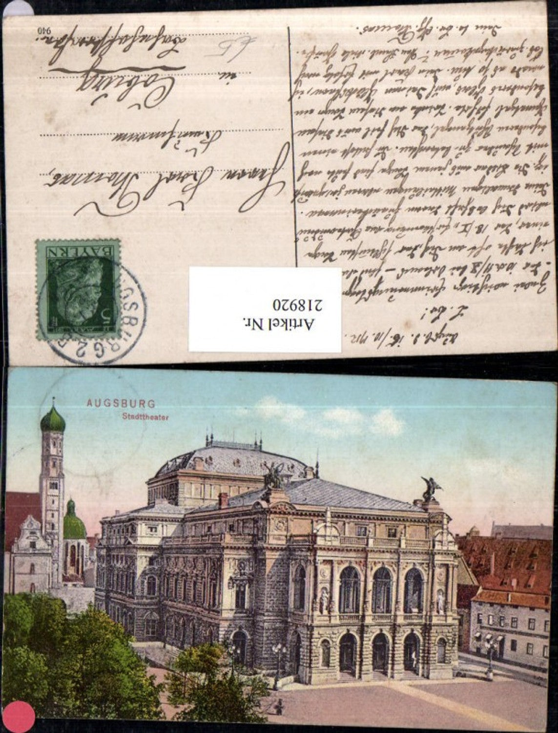 218920,Augsburg Stadttheater Theater