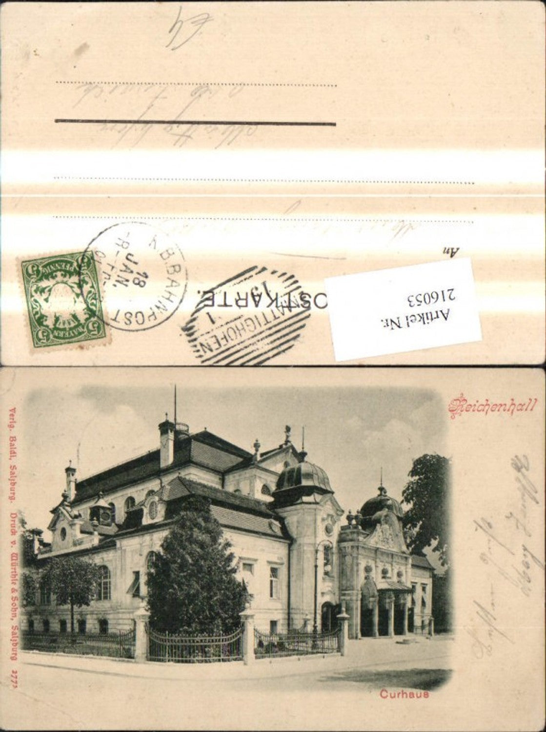 216053, Reichenhall Curhaus Kurhaus