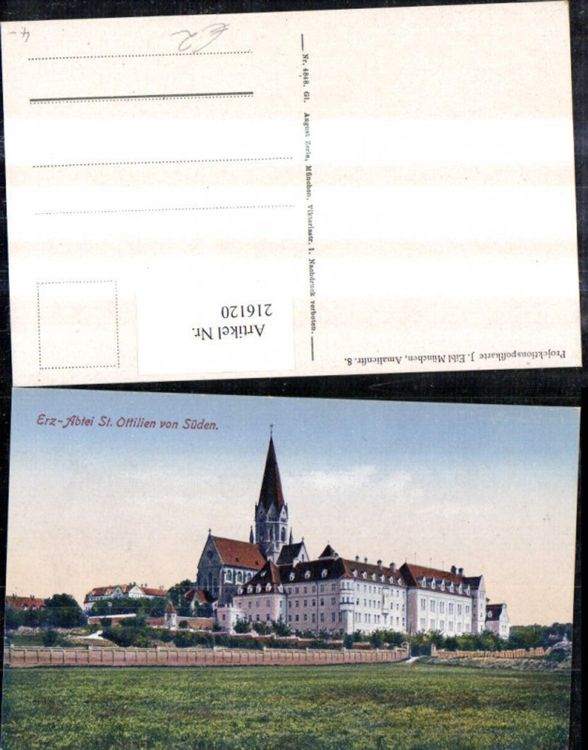 216120,Erz-Abtei St. Ottilien v. Süden