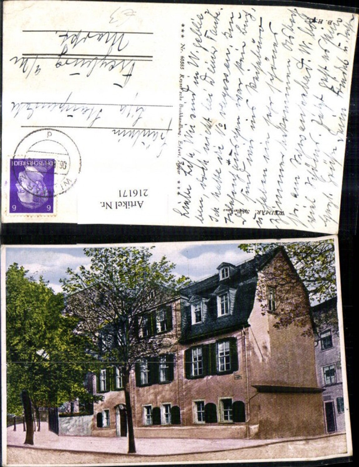 216171,Weimar Schillerhaus