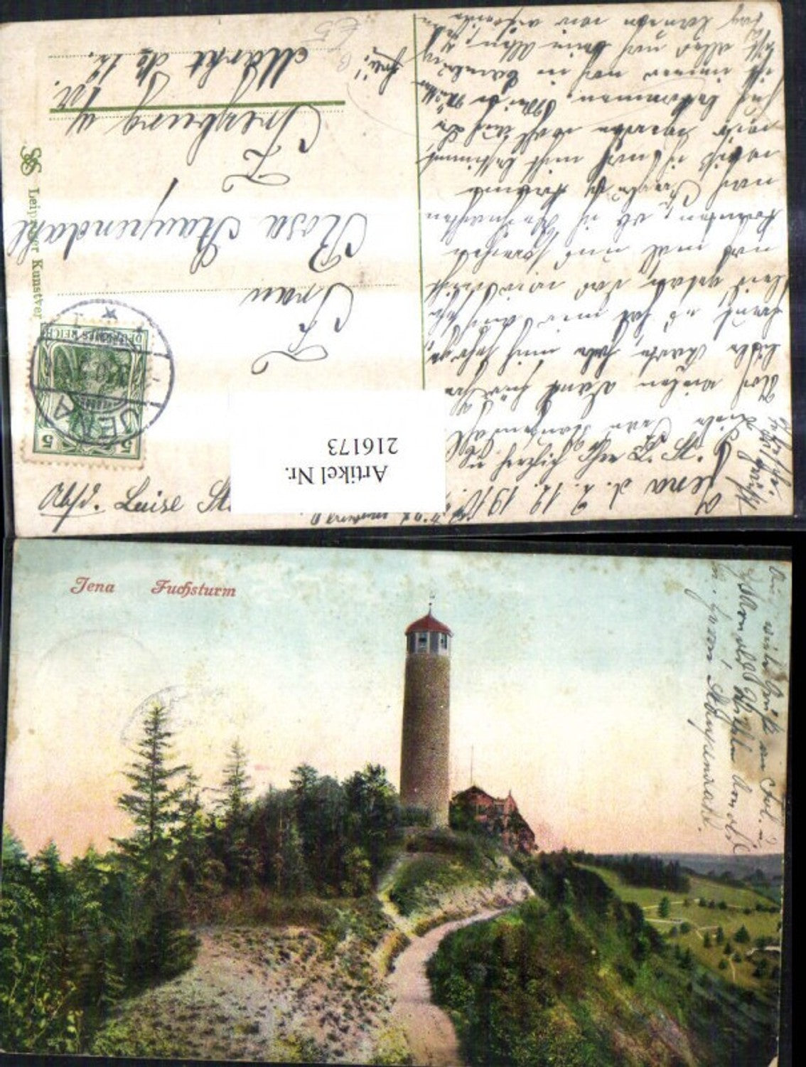 216173, Jena Fuchsturm Tower