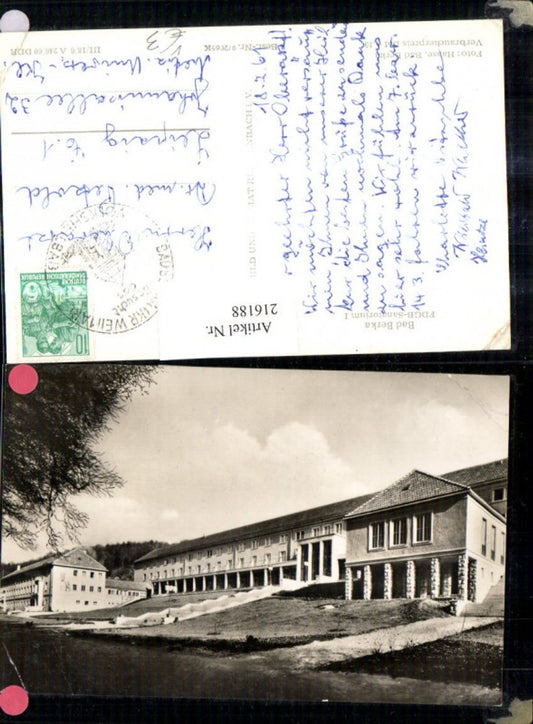 216188,Bad Berka FDGB Sanatorium I pub VEB Bild u. Heimat
