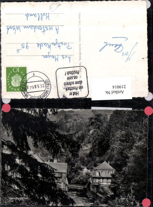 219014,Monschau i. d. Eifel Teilansicht