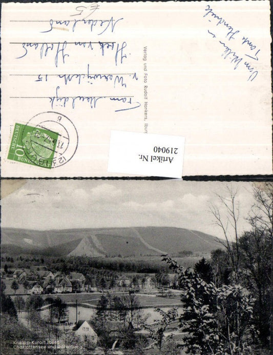 219040,Kneipp-Kurort Iburg Charlottensee u. Dörenberg