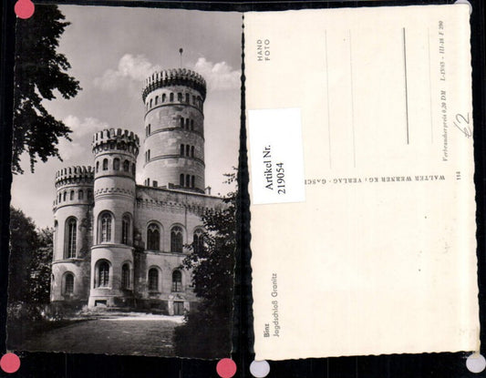 219054,Binz Jagdschloss Schloss Granitz
