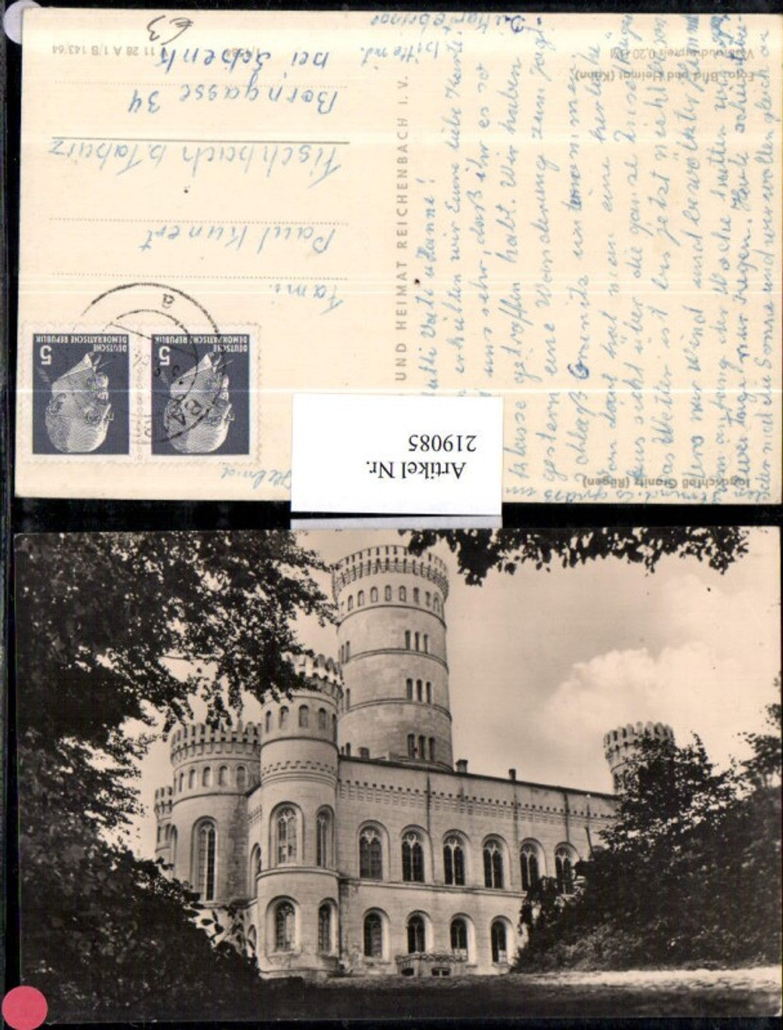 219085,Jagdschloss Schloss Granitz Rügen