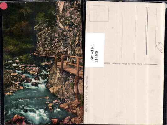 219190, Ravenna Gorge, Gorge in the Höllental (Hell Valley) section