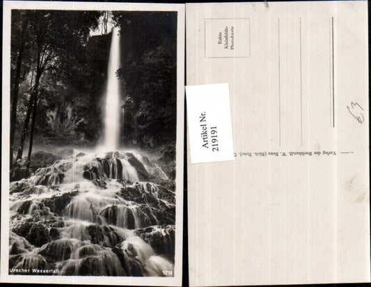 219191, Urach Waterfall near Urach