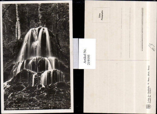 219195, Güterstein Waterfall near Urach