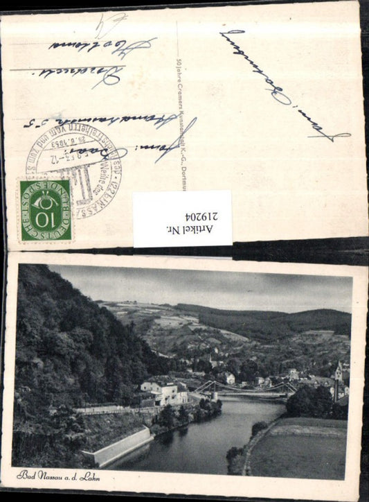 219204, Bad Nassau an der Lahn, partial view of bridge