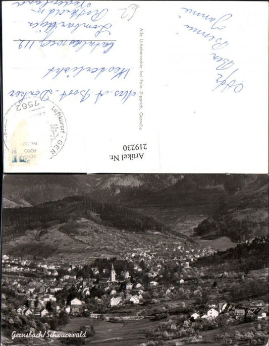 219230, Gernsbach in the Black Forest (Total)