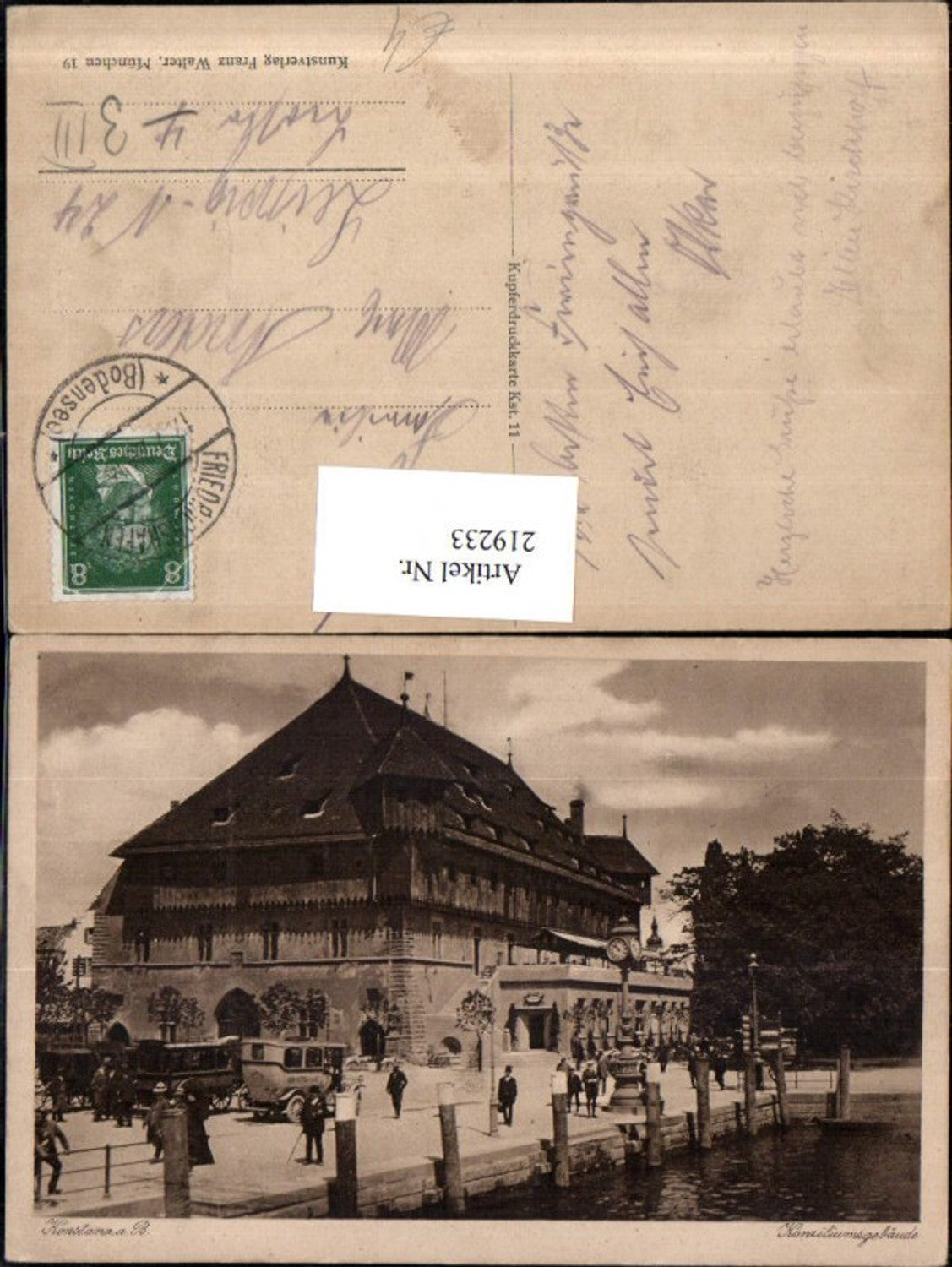 219233, Konstanz on Lake Constance, Council Building