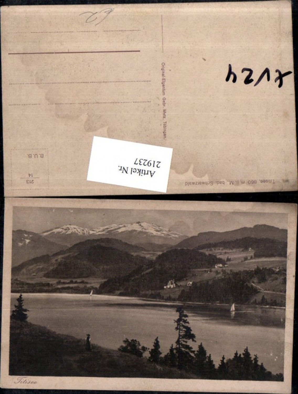 219237,Titisee im Schwarzwald See