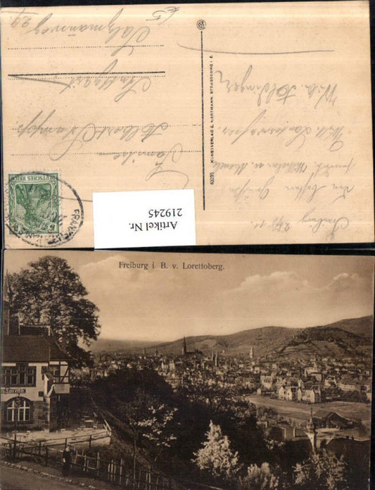 219245, Freiburg im Breisgau, partial view of Lorettoberg
