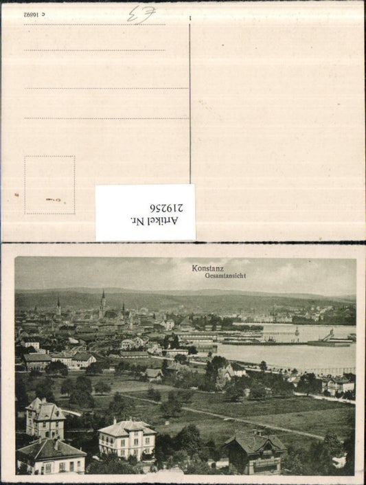219256, Konstanz on Lake Constance Total