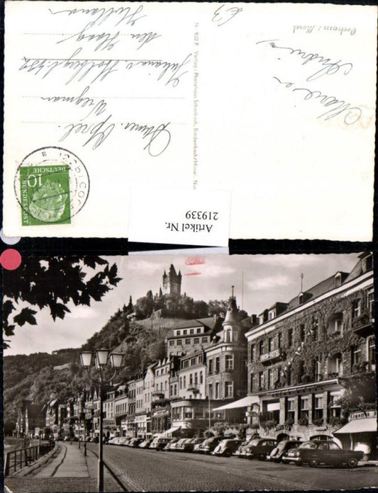 219339,Cochem a. d. Mosel Straßenansicht Union-Hotel