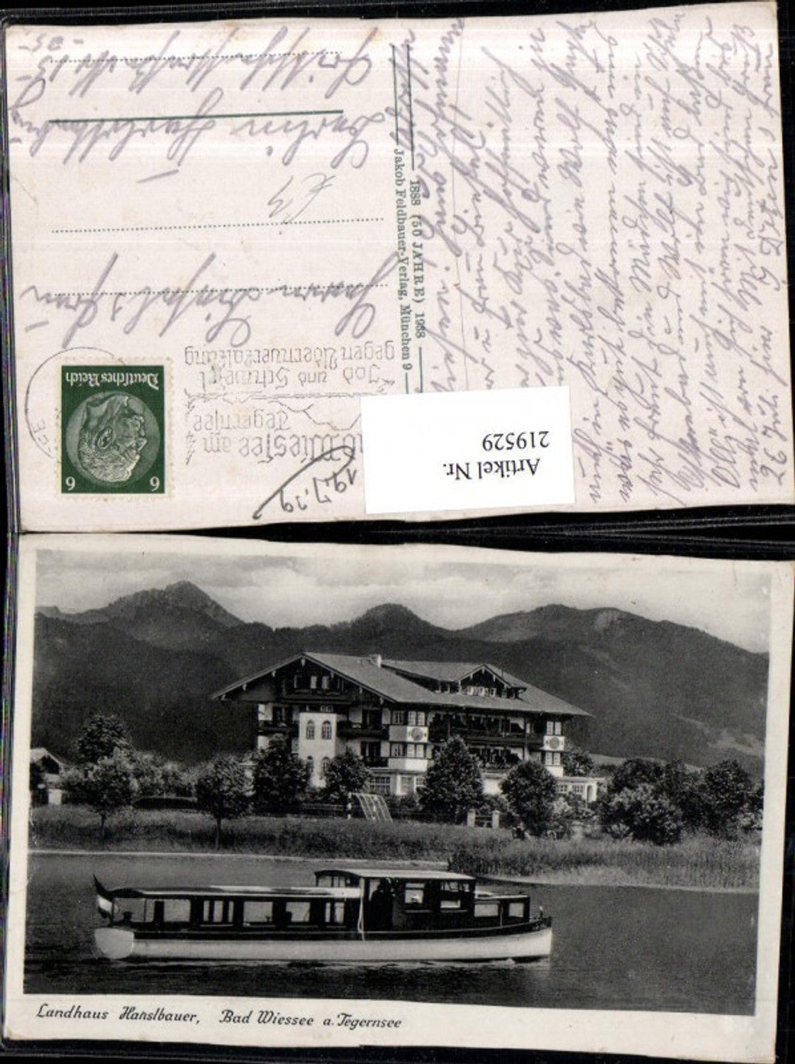 219529,Bad Wiessee a. Tegernsee Landhaus Hanslbauer Boot