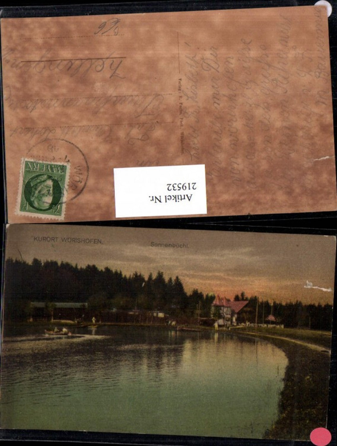 219532,Wörishofen Sonnenbüchl Partie See