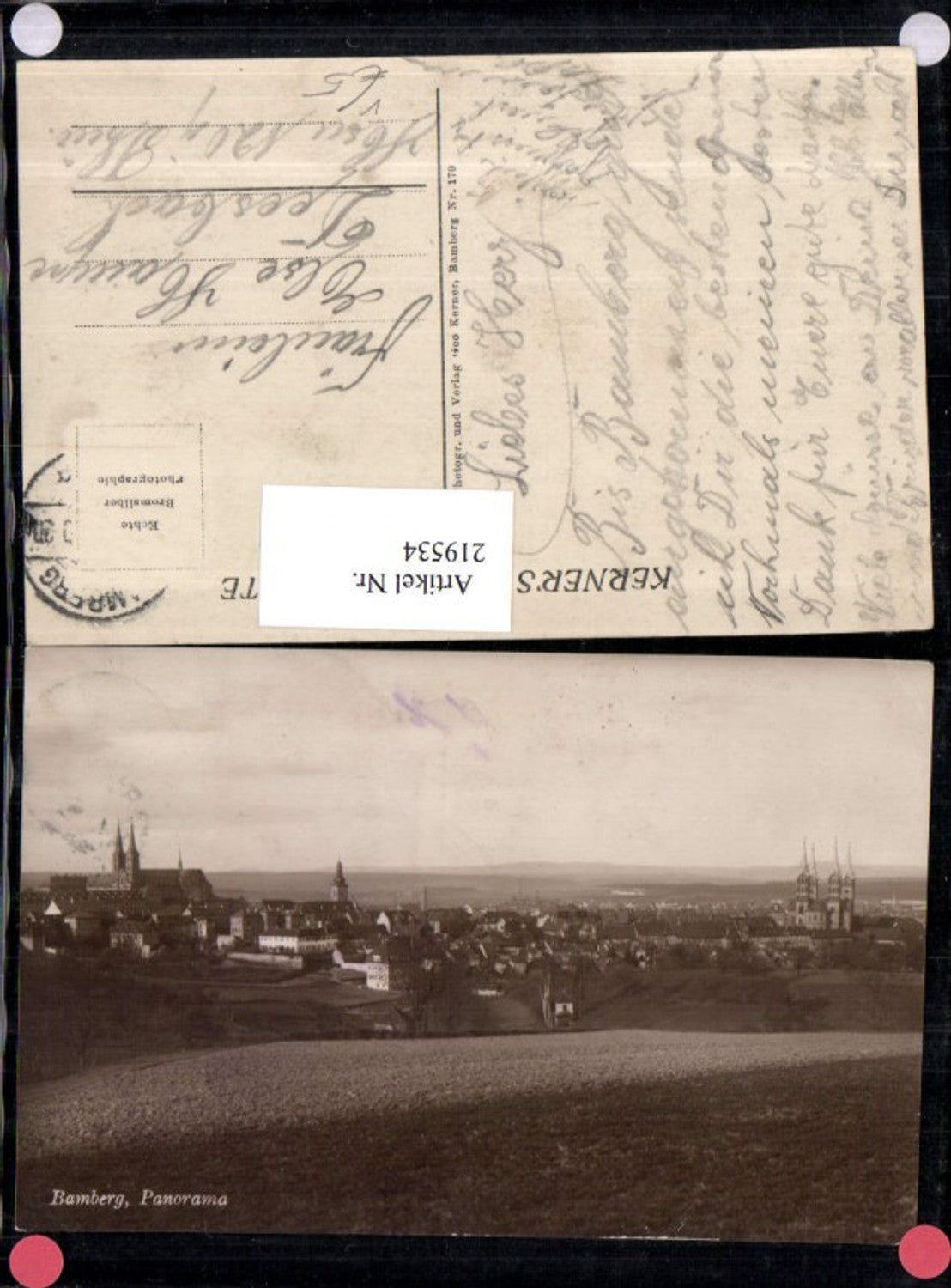 219534,Bamberg Panorama Totale pub Geo Kerner 179