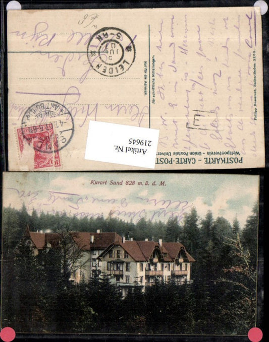 219645,Kurort Sand Amt Bühl