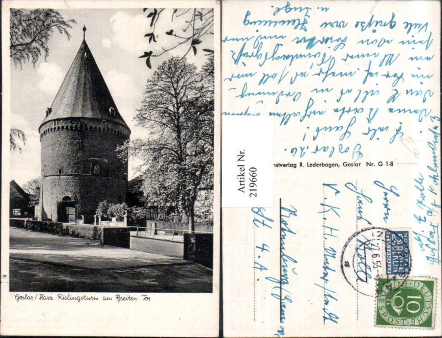 219660,Goslar im Harz Risingsturm Turm am Breiten Tor