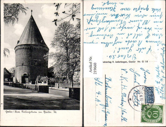 219660,Goslar im Harz Risingsturm Turm am Breiten Tor
