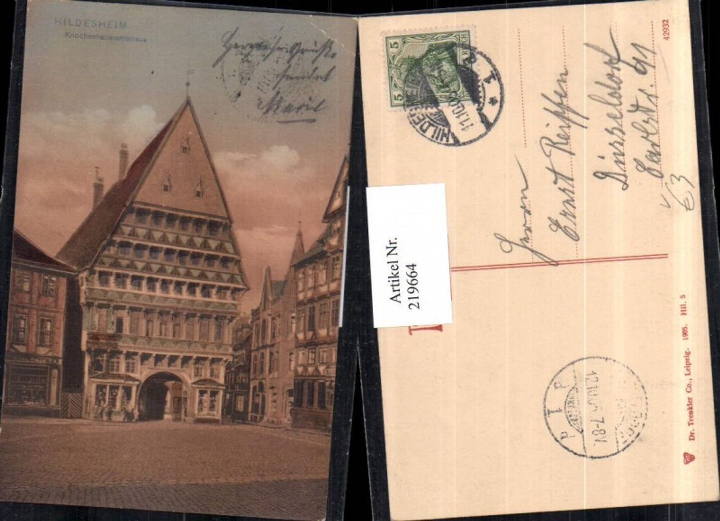 219664,Hildesheim Knochenhaueramtshaus Hausansicht pub Trenkler & Co 42932