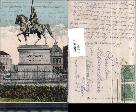 219666,Hannover Ernst-August-Denkmal