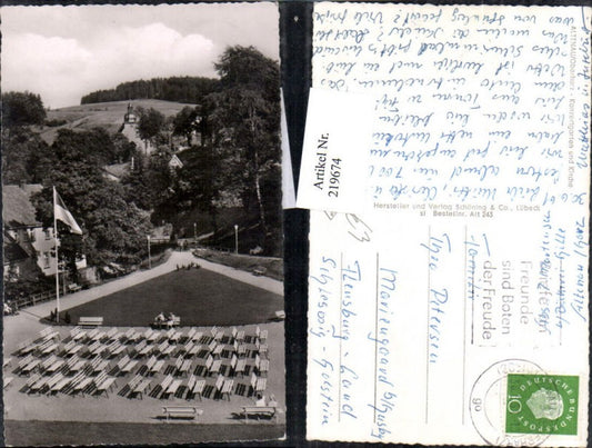 219674,Altenau Oberharz Konzertgarten u. Kirche