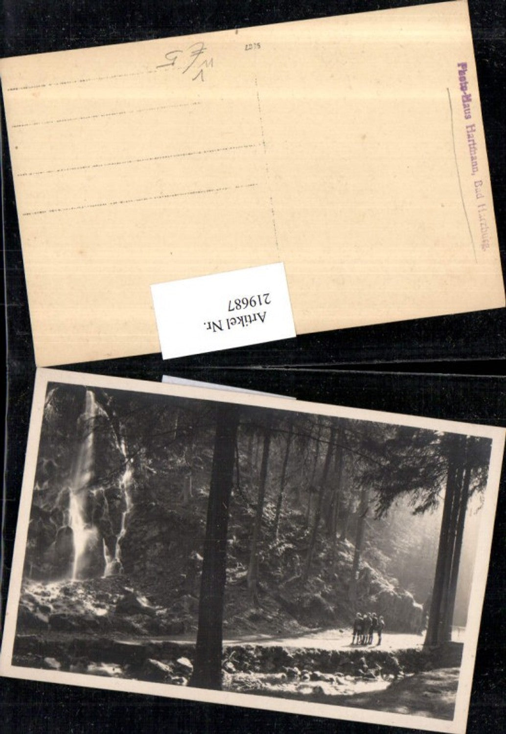 219687,Bad Harzburg Partie Wasserfall pub Photo-Haus Hartmann