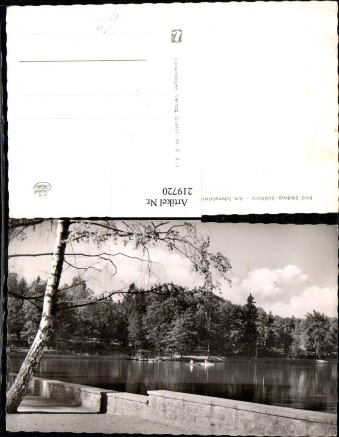 219720,Bad Sachsa im Südharz Am Schmelzteich Partie